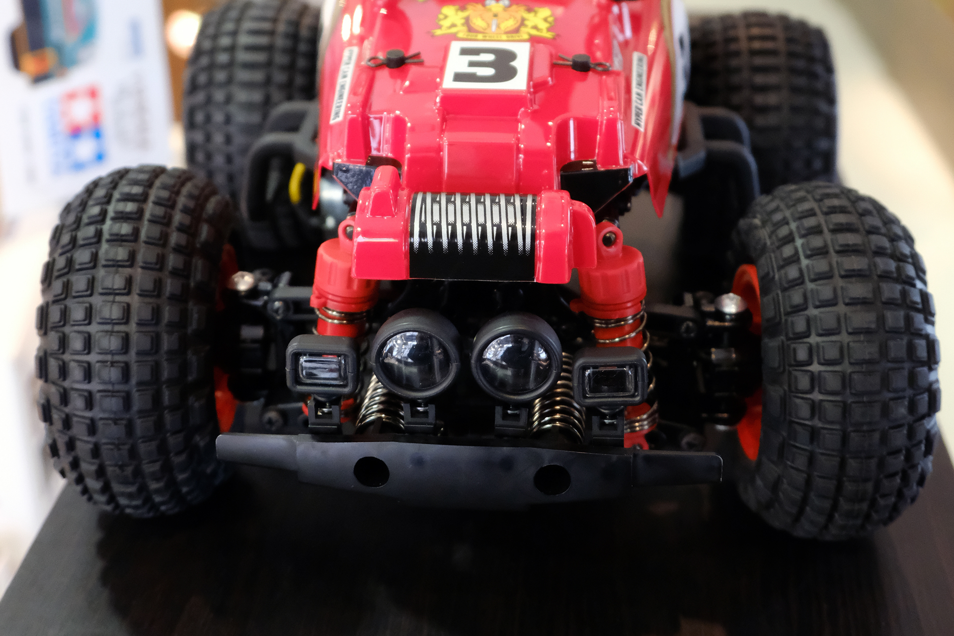 ライト類はオプションパーツで点灯させる事も可能