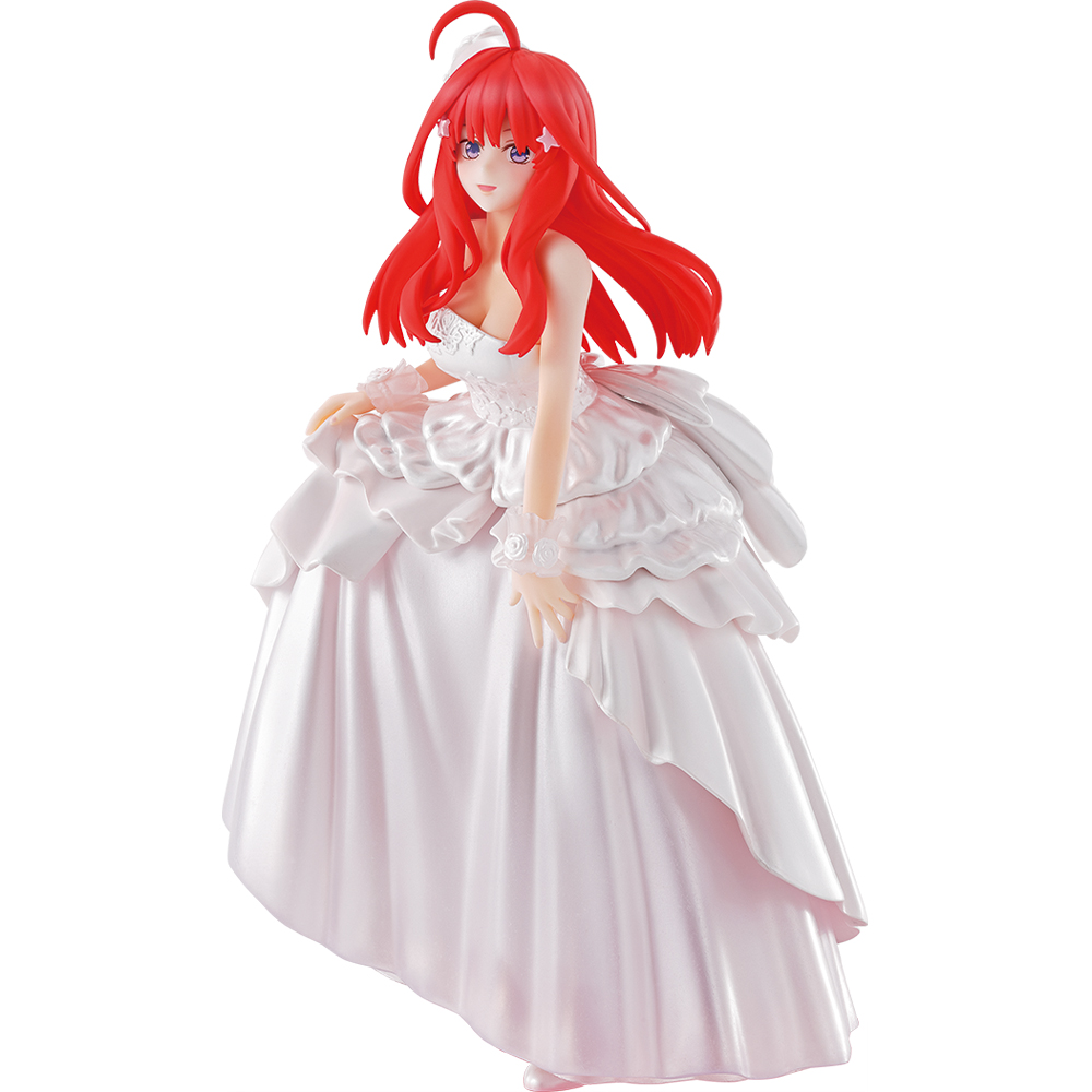 五月のフィギュアでは、5人の中で一番ボリュームのある花嫁衣装が余すことなく立体化されている