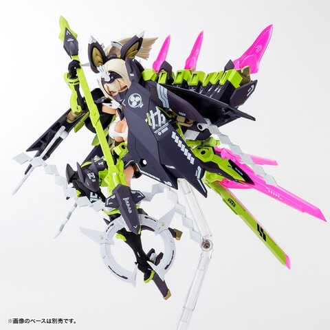 和風テイストのデザインをあしらったメガミデバイス「朱羅 玉藻ノ前