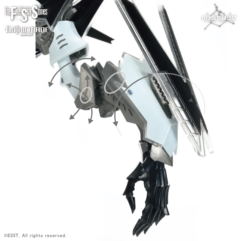 ボークスが2019年に発売した「イージーアッセンブル・スーパークオリティモデル GTMカイゼリン」。手足のバランスが人体と異なり、関節構造も違う。「巨大ロボット」を追求し続けた永野氏が提示する“格闘戦が出来る人型巨大兵器”である