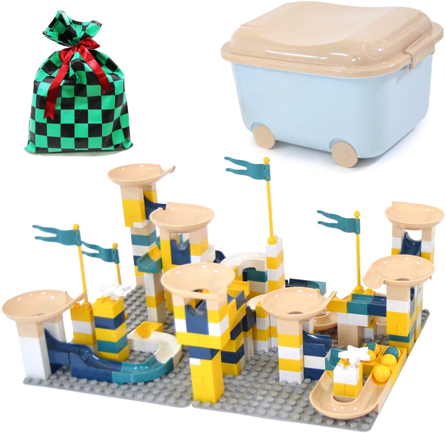 MRG ブロック 322ピース(鬼滅ラッピング付きボールコース)