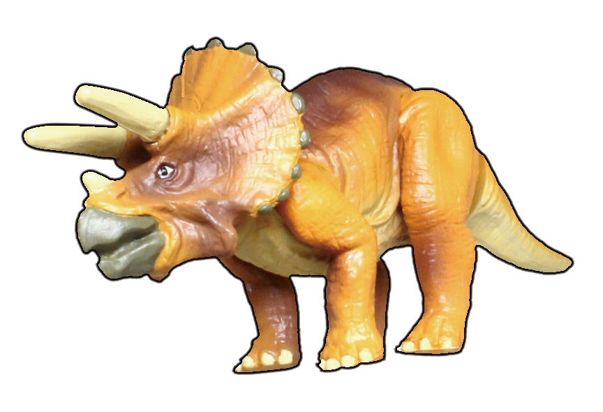 トリケラトプス（ブラウン）