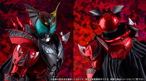 S.H.Figuarts（真骨彫製法）仮面ライダーダークキバ」、サンプル
