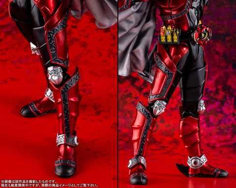 S.H.Figuarts（真骨彫製法）仮面ライダーダークキバ」、サンプル
