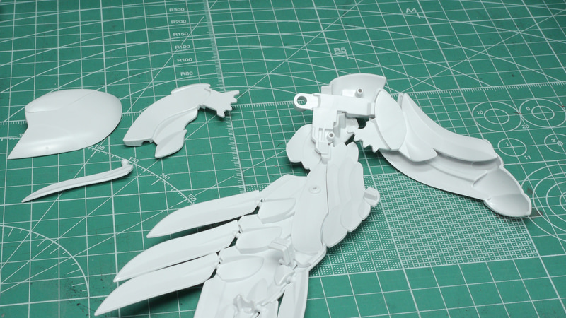 ガンプラでプラモデルらしさを思い出すことになったウイングの組み立て。これは楽しいです！