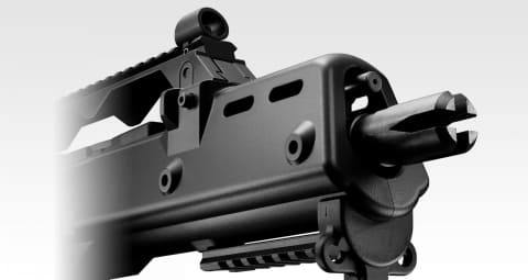 近接戦闘用にカスタムされたモデル。東京マルイ、電動ガン「H&K