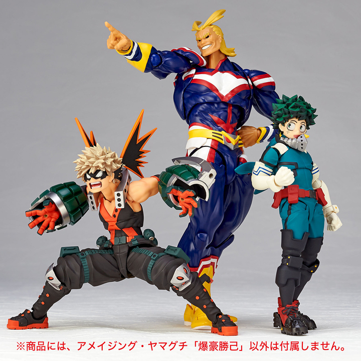 「アメイジング・ヤマグチ 022 爆豪勝己」以外は付属しない
