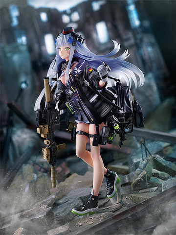 スラリと伸びた生足も魅力！ 「ドルフロ」より「416 MOD3 重傷