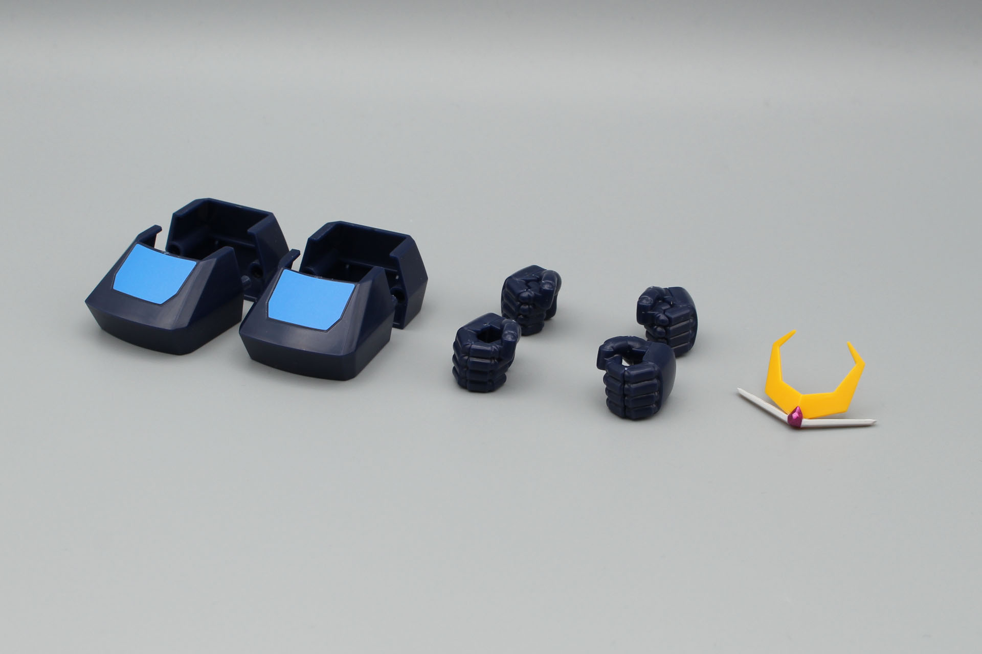 合体後のバルディオスに使用する形状重視パーツ