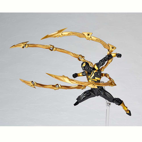 【新品】アメイジングヤマグチ アイアン・スパイダー 海洋堂 フィギュア アメイジング・ヤマグチ 023EX アイアン・スパイダーブラックVer