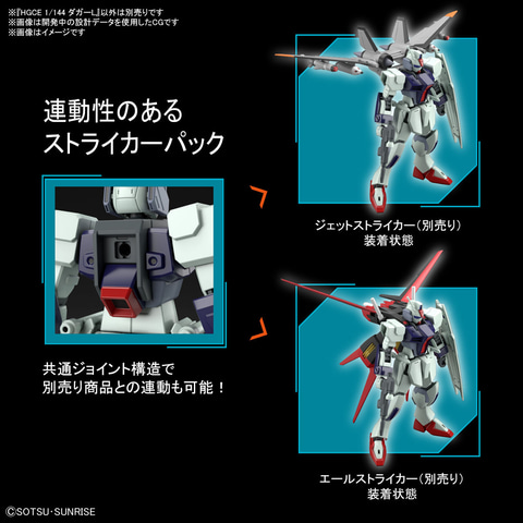 機動戦士ガンダムSEED DESTINY」の量産機「ダガーL」が装備換装