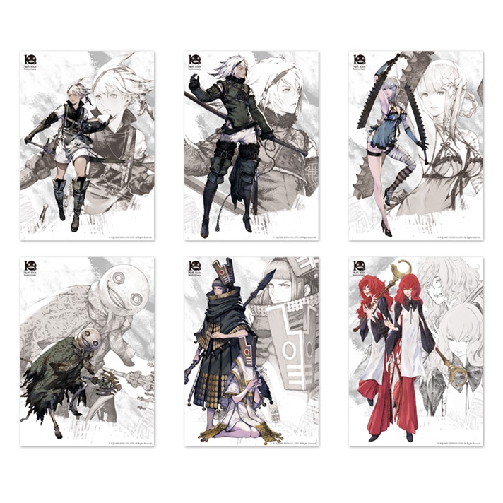 G賞　コレクタブルポスター（B5サイズ2枚1セット 全12種）