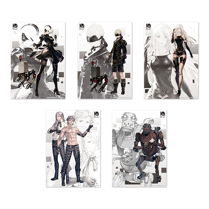 G賞　コレクタブルポスター（B5サイズ2枚1セット 全12種）