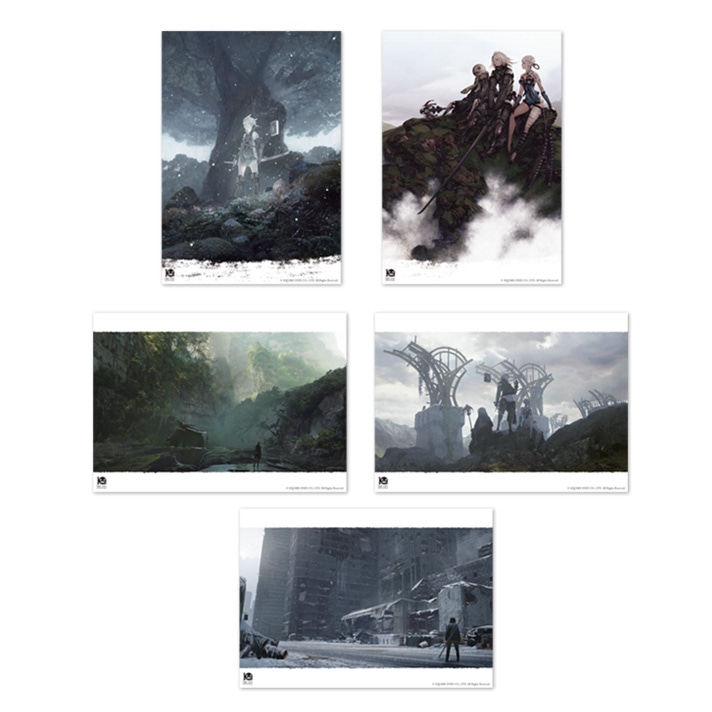 G賞　コレクタブルポスター（B5サイズ2枚1セット 全12種）