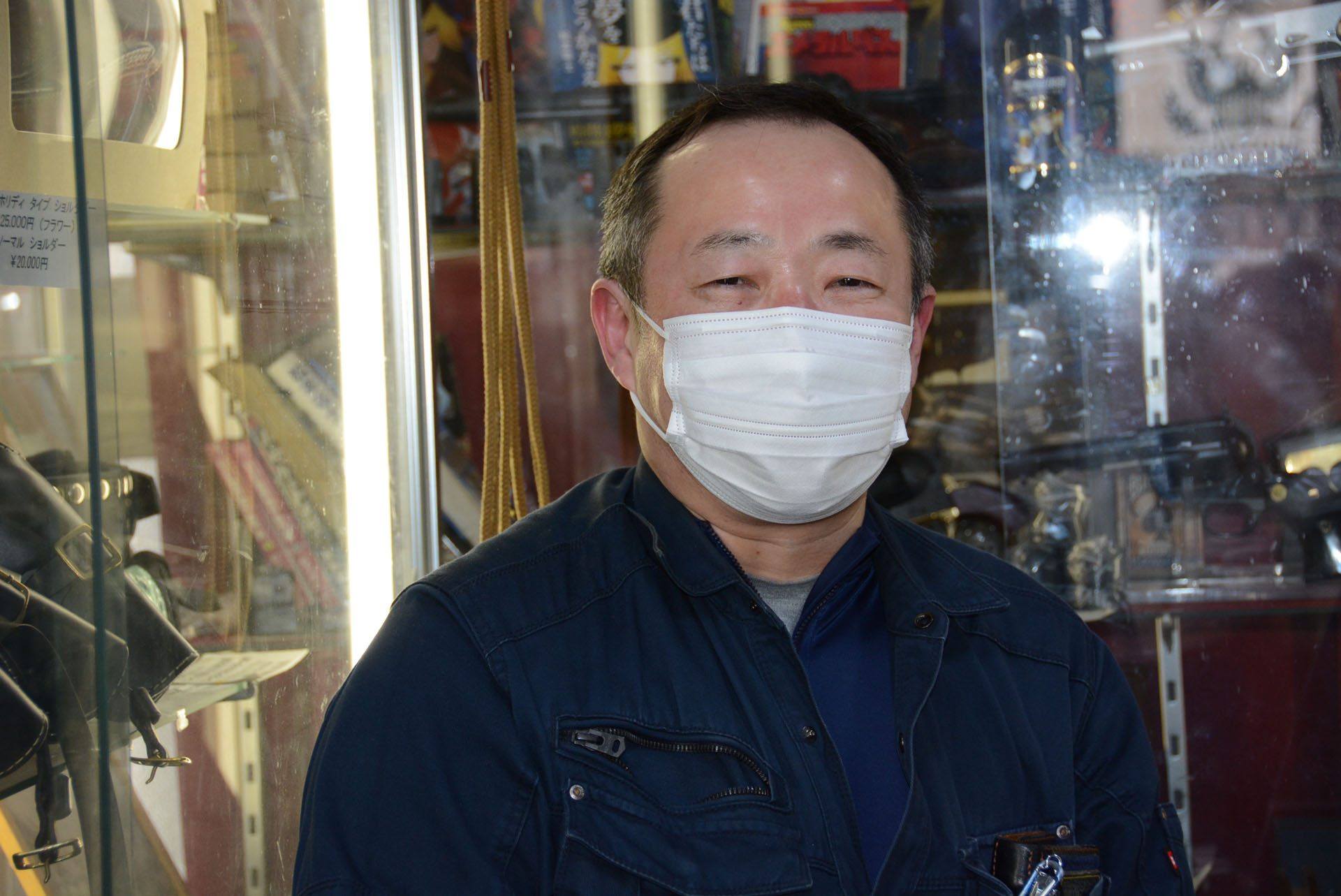 戦士の銃への思い入れが伝わってくる高木氏