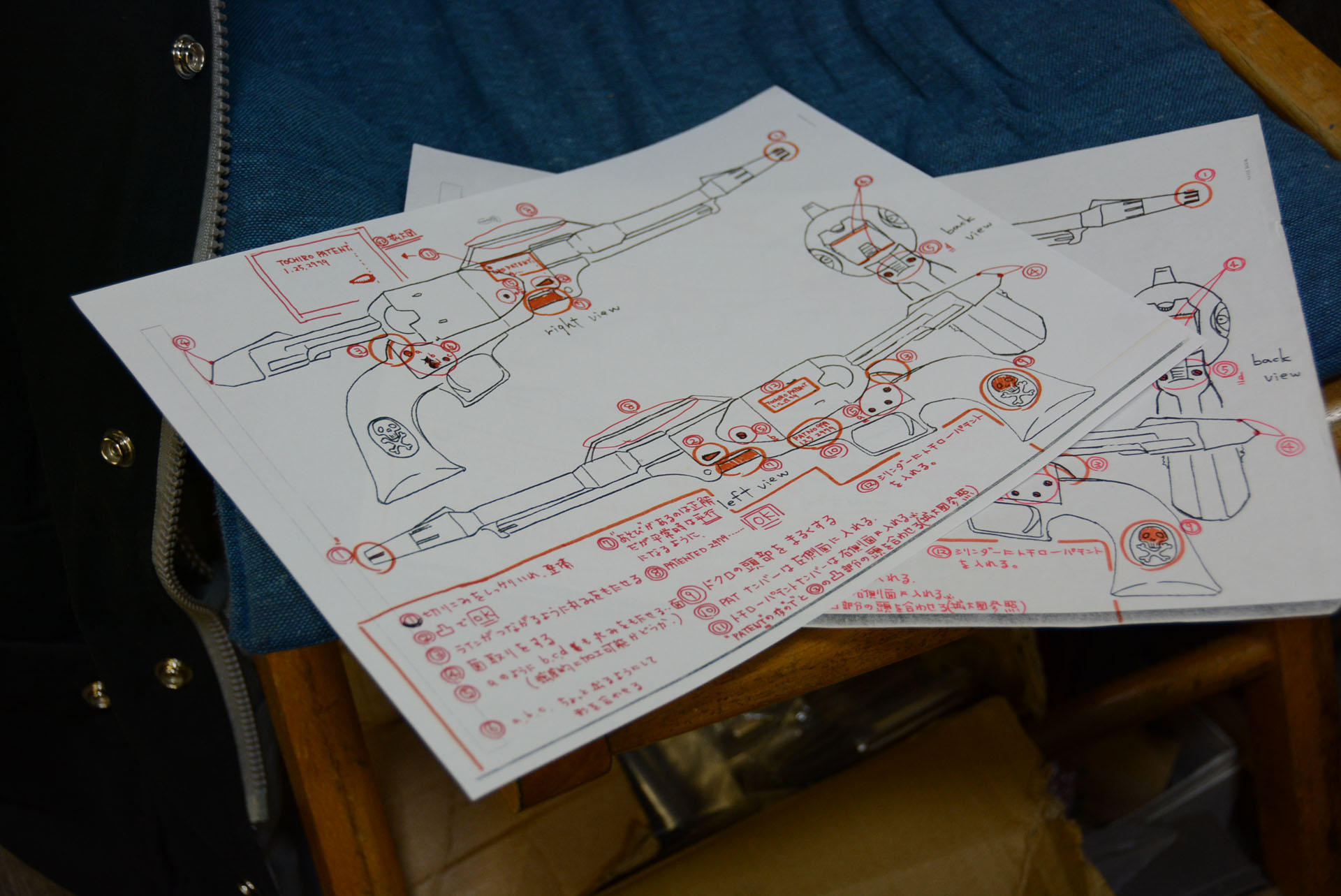 バイス製の戦士の銃は松本氏によってかなり細かいチェックが入ったという。このチェックはハートフォード製の戦士の銃設計に大いに活かされている