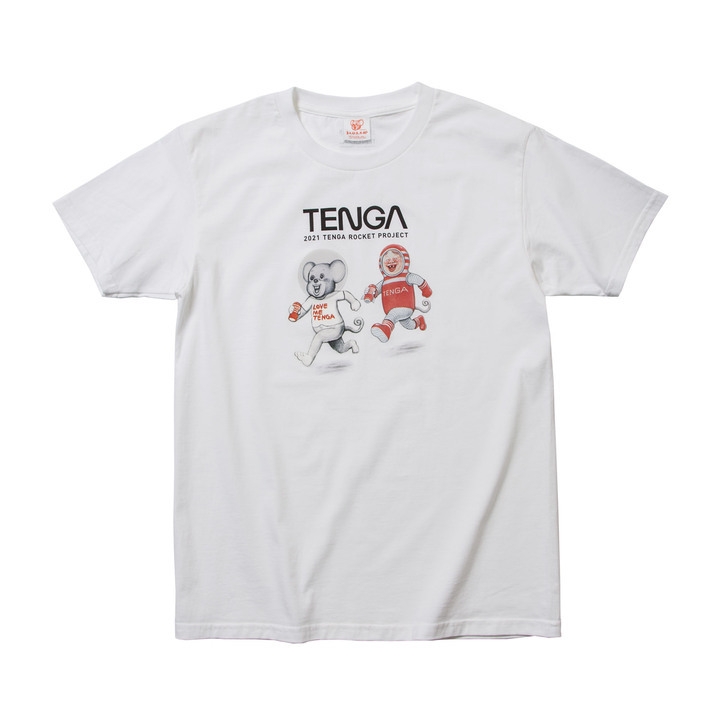 漫☆画太郎×TENGA SPACE ドクミ& TENGA 社長 Tシャツ 価格：5,500円（税込）