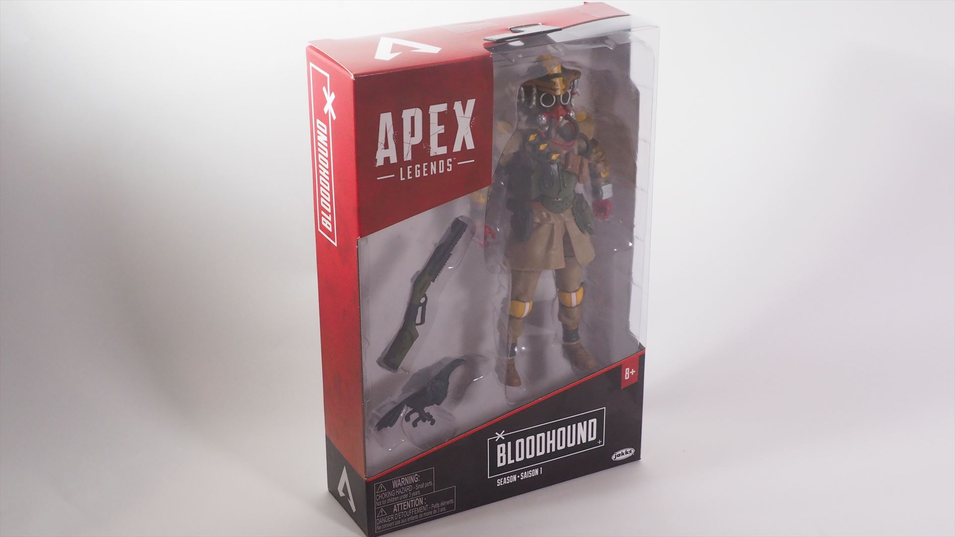 アクションフィギュア「ブラッドハウンド」のパッケージ