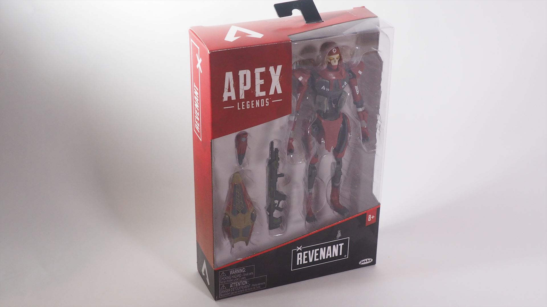 アクションフィギュア「レヴナント」のパッケージ