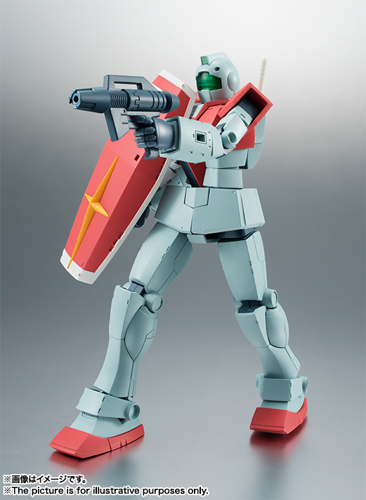 別売りの「ROBOT魂 <SIDE MS> MSM-07S シャア専用ズゴック ver. A.N.I.M.E.」とそろえることで、初登場のシーンを再現できる
