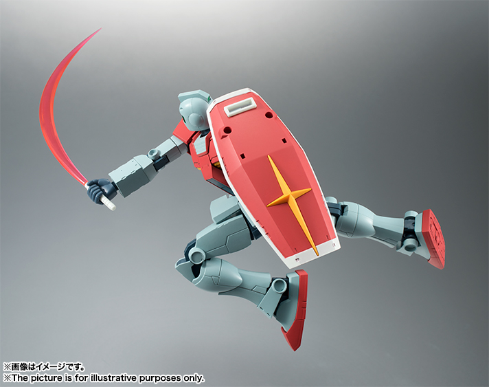 別売りの「ROBOT魂 <SIDE MS> MSM-07S シャア専用ズゴック ver. A.N.I.M.E.」とそろえることで、初登場のシーンを再現できる