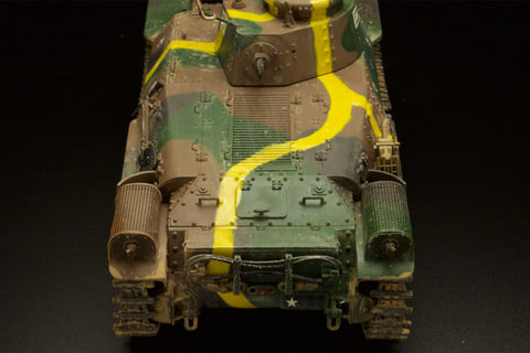 日本陸軍九七式中戦車新車台タイプを再現した1/35スケールプラモデルが