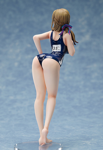 大好真々子 スク水Ver. 1/7 スケールフィギュア 旧スク水がはち切れそうなナイスバディ！フリーイング「大好真々子
