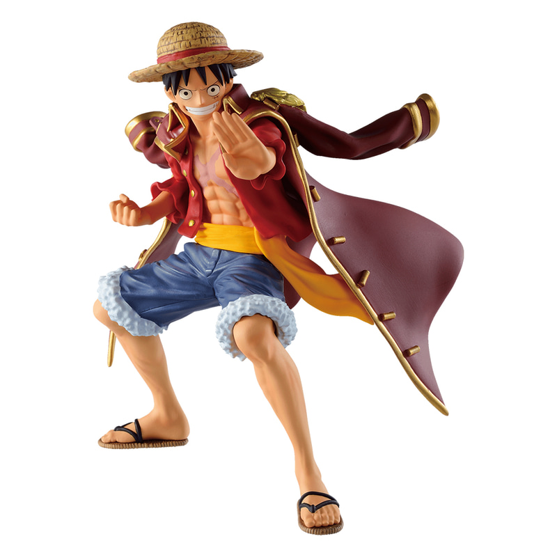A賞「モンキー・D・ルフィ フィギュア～ロジャーマントver.～」サイズ：約13cm