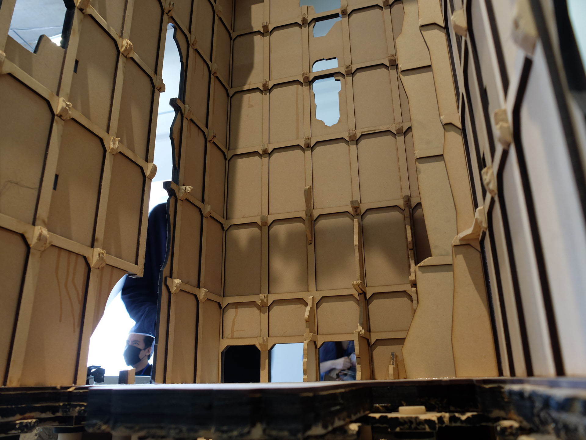 シンジ設置前の「北の湖の廃墟」。確かにシンジの姿は見えない