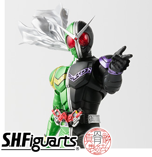 「S.H.Figuarts（真骨彫製法） 仮面ライダーW サイクロンジョーカー」価格：6,600円（税込）