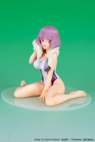 宝多六花　新条アカネ　水着Ver. スケールフィギュア　グッドスマイル SSSS.GRIDMAN』より「宝多六花」と「新条アカネ」の競泳水着ver