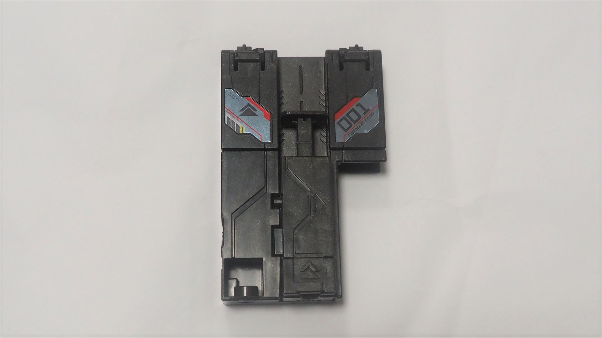 スタートユニットをレーンにセットしたところ