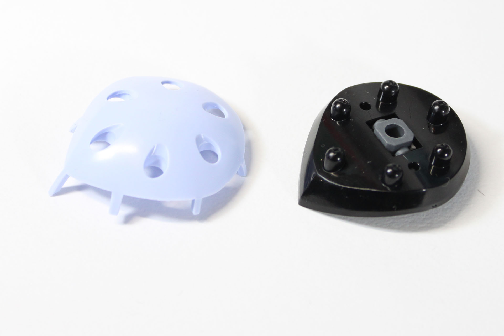 ズゴックの頭部。いったん分解しました