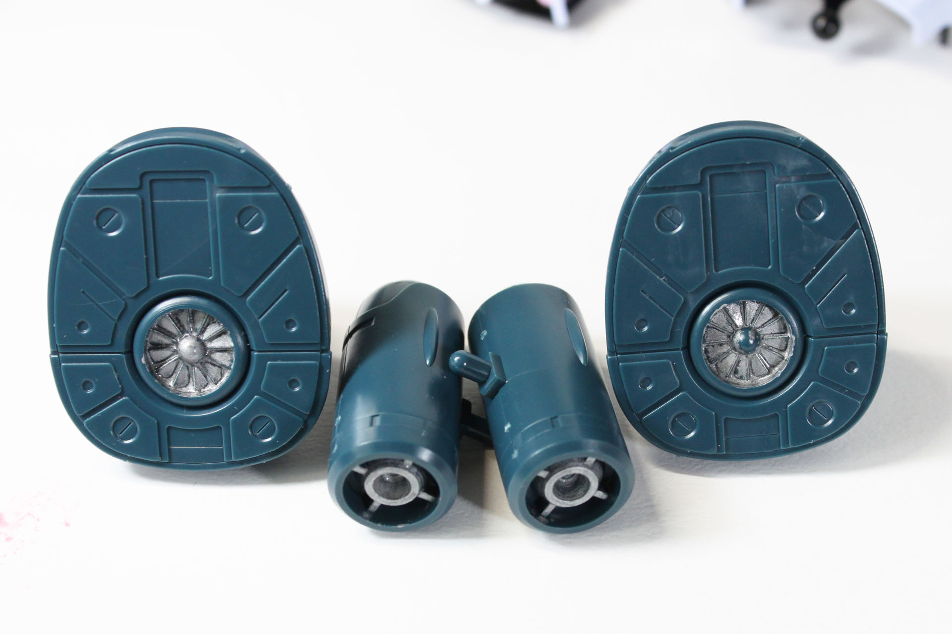 噴射口。一見うまく塗れていそうですが……