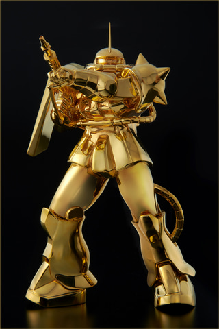 U-Worksシリーズ「純金像 ガンダム」＆「純金像 シャア専用ザク