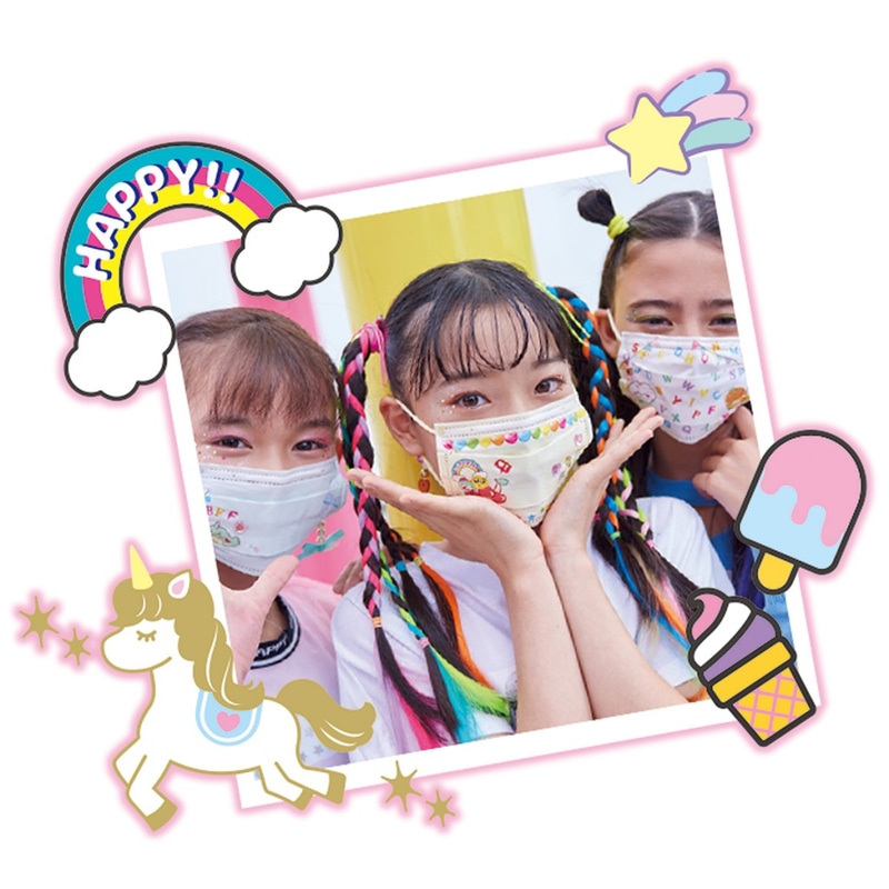 マスクにプリント！マスクック　別売　サンリオキャラクターズ リフィルセット