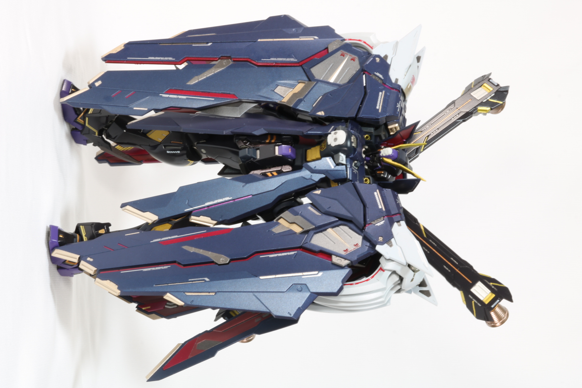 「METAL BUILD　クロスボーン・ガンダムX2」にフルクロスを装着