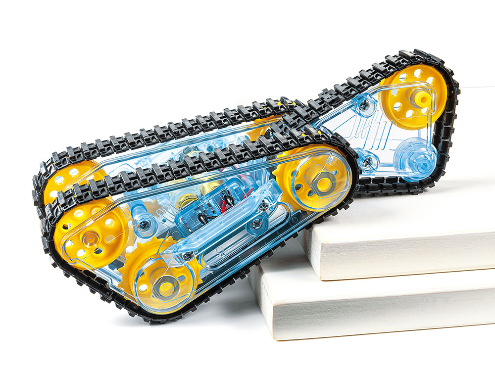 大きなクローラーをたっぷり楽しめる工作セット