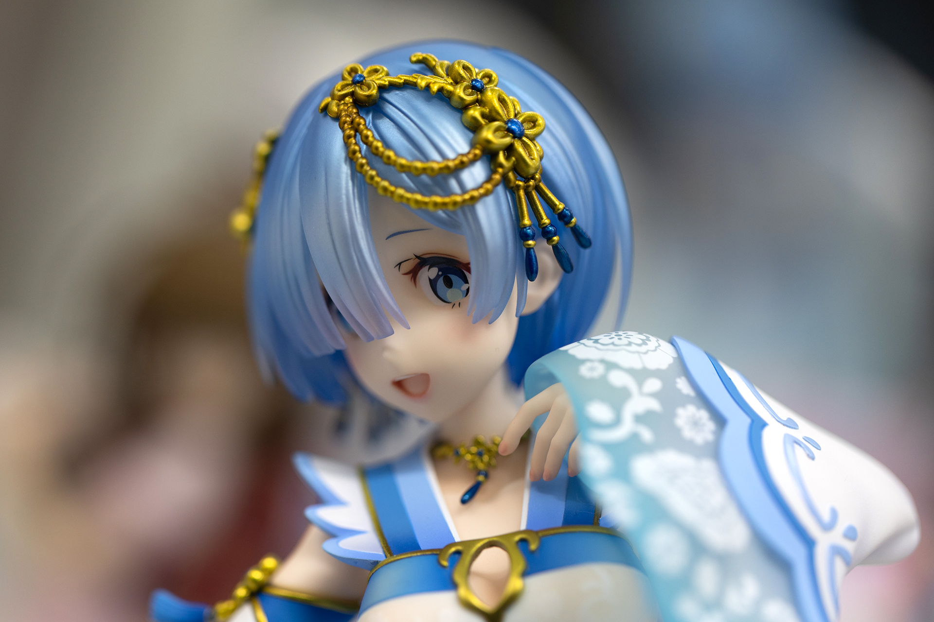 微笑みバージョンの表情。見ているだけで癒やされそう