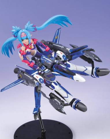 マクロスモデラーズ マクロスF スーパーメサイヤ クラン・クラン プラモデル「V.F.G. マクロスF VF-25G スーパーメサイア クラン
