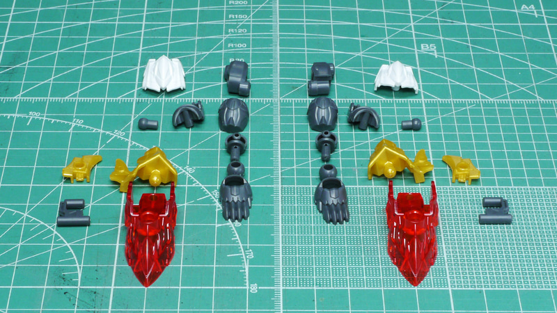 膝のジョイントはそれほど深くなく左右へのスイングで取れちゃうことがありますが、それを除けばすごい表現力を発揮します