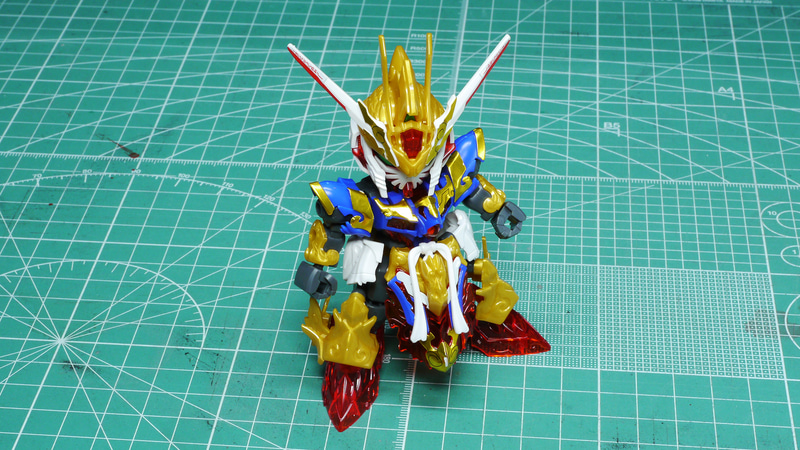 ここまででも十分な存在感の”悟空インパルスガンダム”。装備を付けると更に変わりそうです