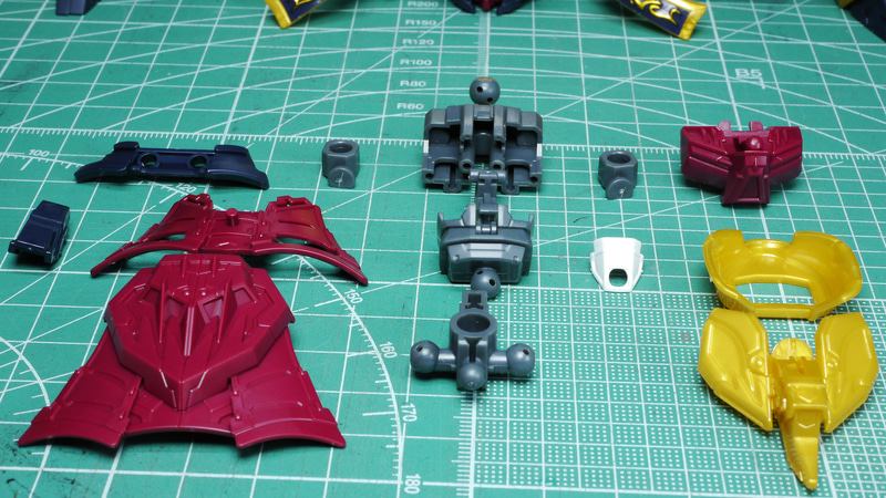 多層構造による甲冑の表現が素晴らしいです