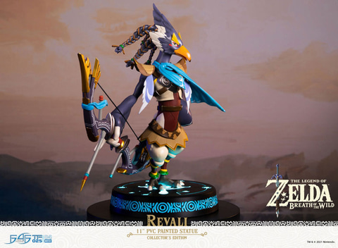 ゼルダの伝説 BotW」に登場するリーバルがキザな立ち姿で