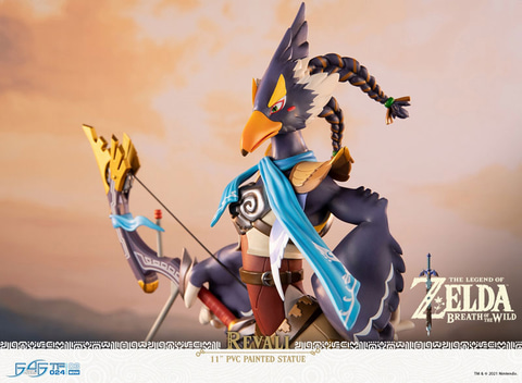 ゼルダの伝説 BotW」に登場するリーバルがキザな立ち姿でフィギュア化