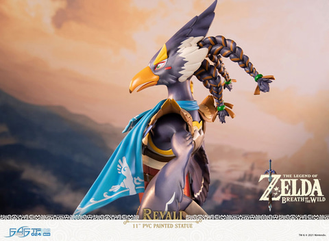 First 4 Figures ゼルダの伝説BoTW　リーバル　フィギュア ゼルダの伝説 BotW」に登場するリーバルがキザな立ち姿で