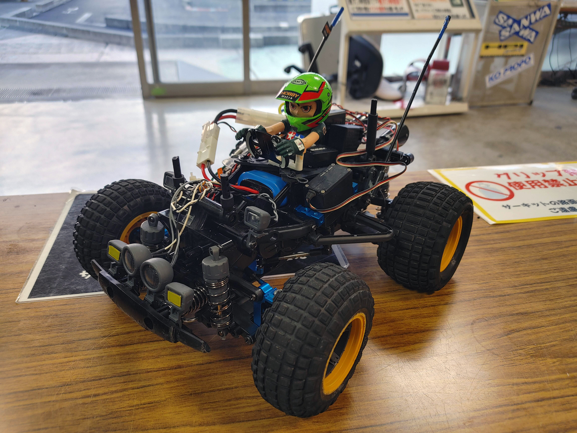 かなりの改造を加えた愛車。走らせるのが楽しみだ