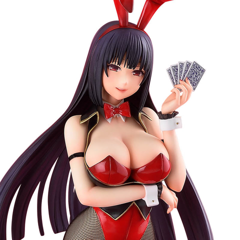 賭ケグルイ」より「蛇喰夢子」がカジノディーラー風のバニー姿で