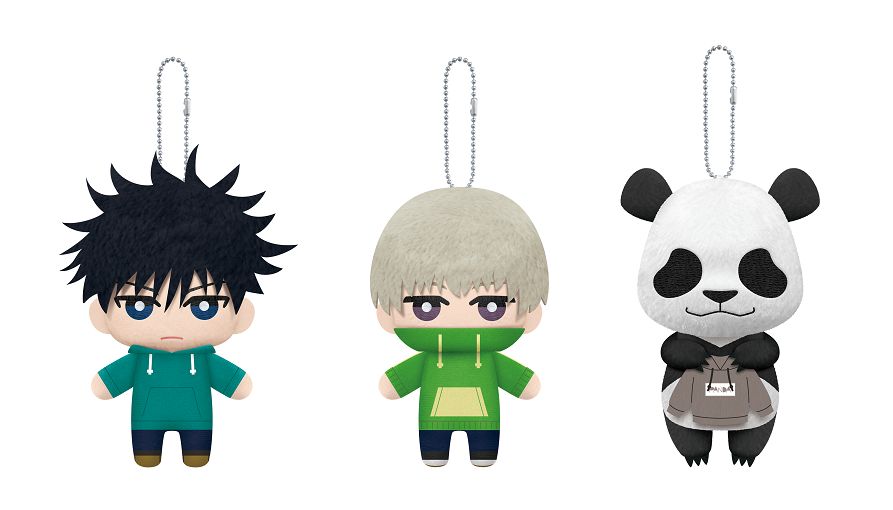 描きおこしイラストのパーカーを着用した限定のともぬい。全3種/約15cm