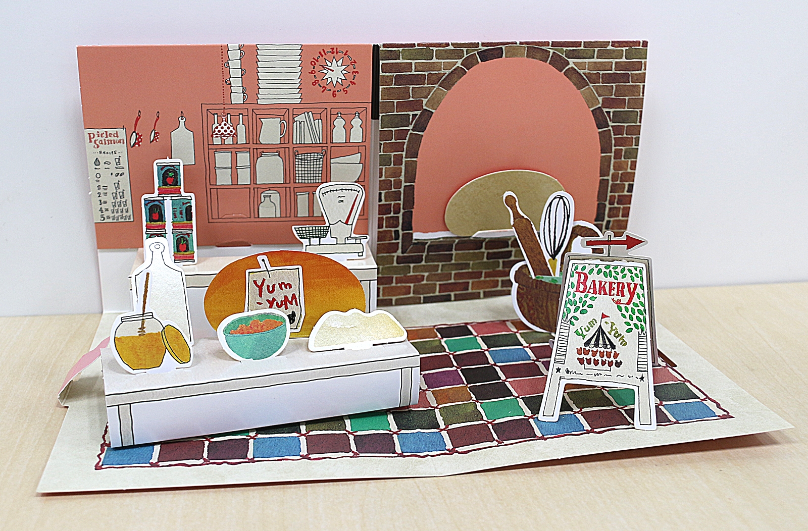 こちらはキッチンの完成形